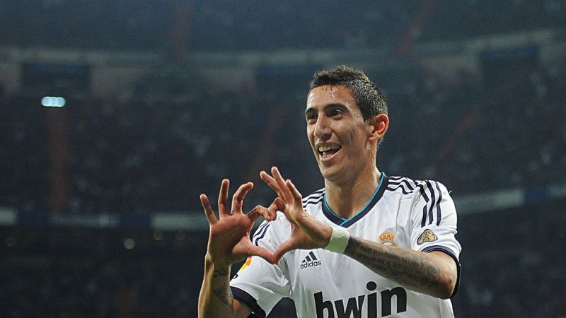 Cầu thủ Angel Di Maria gặt hái nhiều thành công với Real