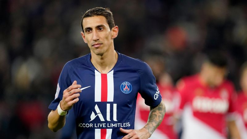 Cầu thủ Angel Di Maria trở thành mảnh ghép quan trọng trong màu áo PSG