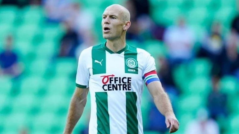 Cầu thủ Arjen Robben có phong cách thi đấu độc đáo