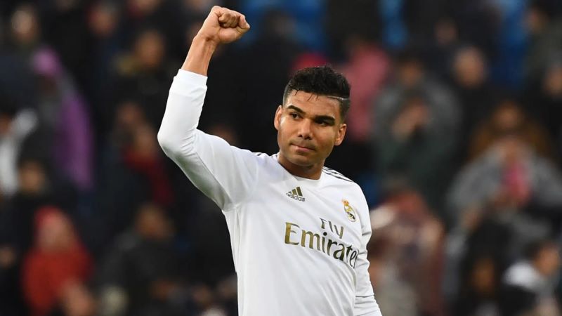 Cầu thủ Casemiro có nhiều đóng góp quan trọng cho Real