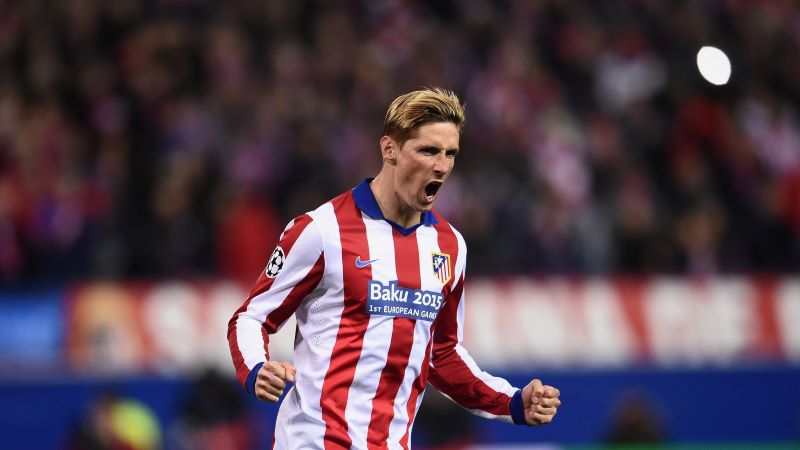 Cầu thủ Fernando Torres sớm trở thành trụ cột của Atl Madrid