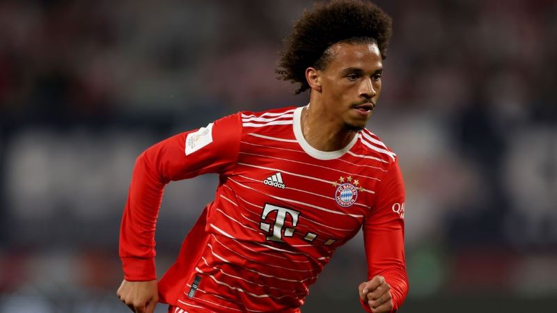 Cầu thủ Leroy Sané cùng Bayern vươn tới đỉnh cao