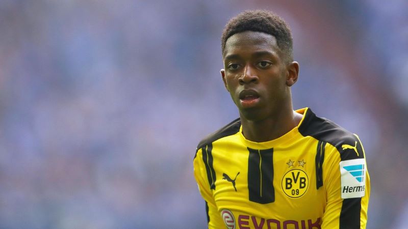 Cầu thủ Ousmane Dembele sở hữu kỹ năng vượt trội