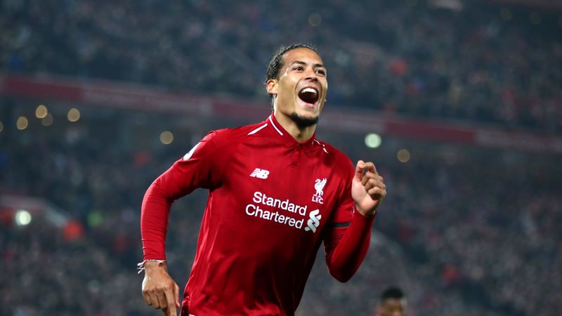 Cầu thủ Virgil van Dijk gặt hái nhiều vinh quang cùng với Liverpool