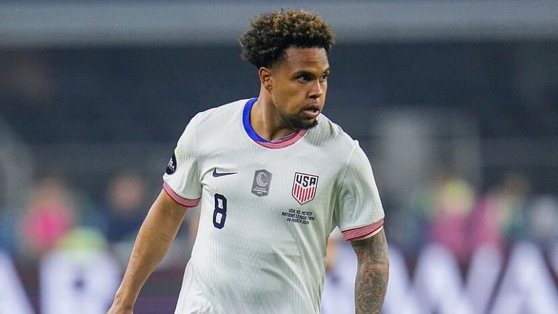 Cầu thủ Weston McKennie là nhân tố quan trọng của ĐTQG Mỹ