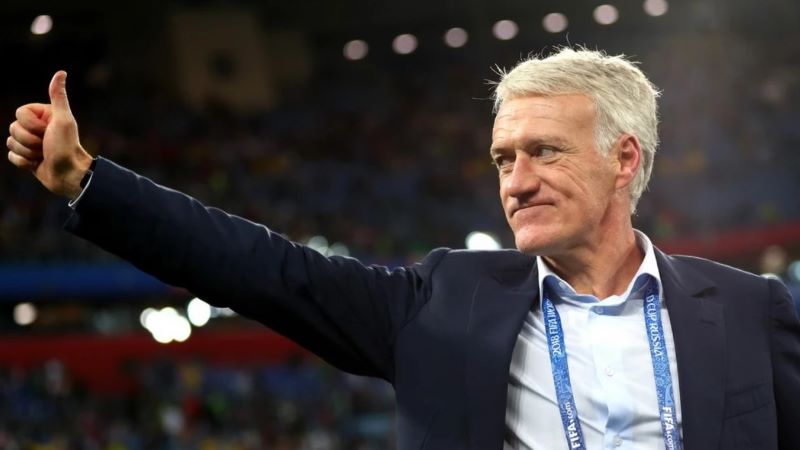 Huấn luyện viên Didier Deschamps giúp ĐTQG Pháp gặt hái nhiều vinh quang