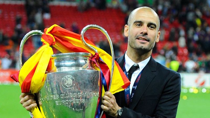 Huấn luyện viên Pep Guardiola sớm khẳng định tài năng của mình