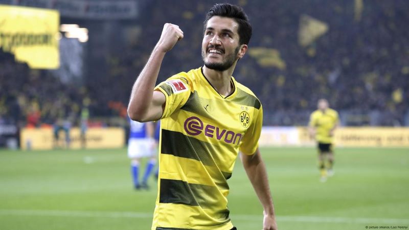 Cầu thủ Nuri Sahin gặt hái được những vinh quang với Dortmund