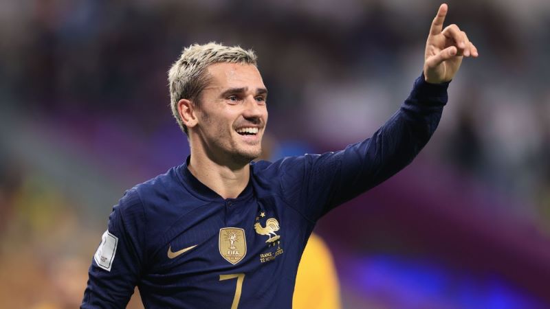 Đội hình Pháp với sự góp mặt của Griezmann